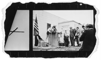 Black and white photographs