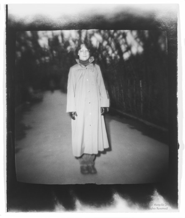 Black and white photo: Kensington Gardens